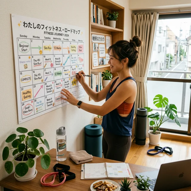 ダンスダイエット習慣化のロードマップ