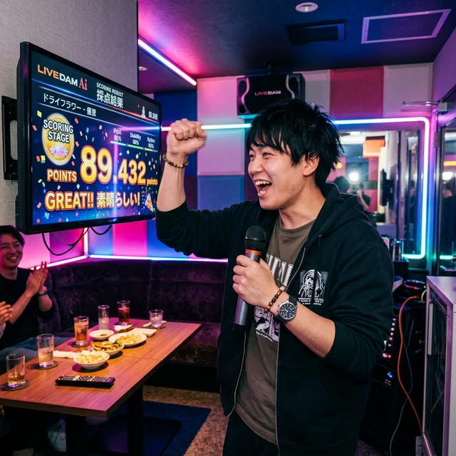 練習の成果を実感して笑顔を見せる日本人