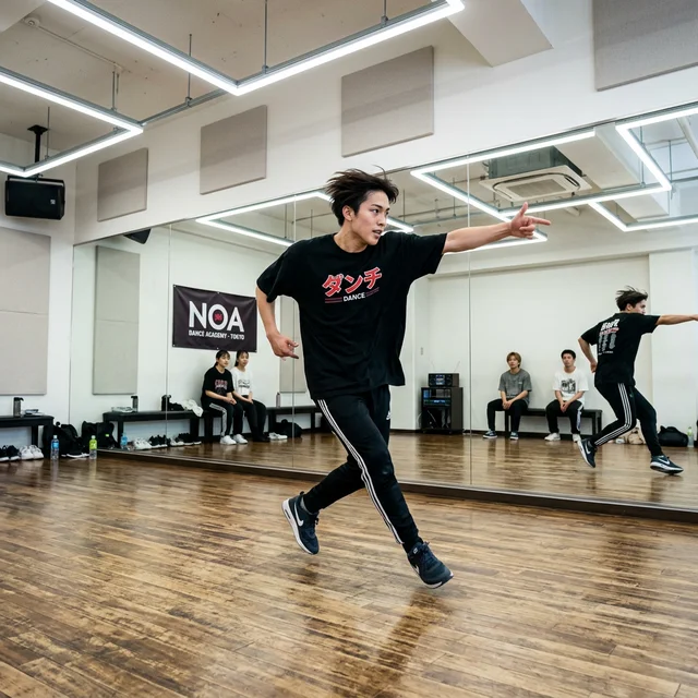 K-POPダンスレッスン風景