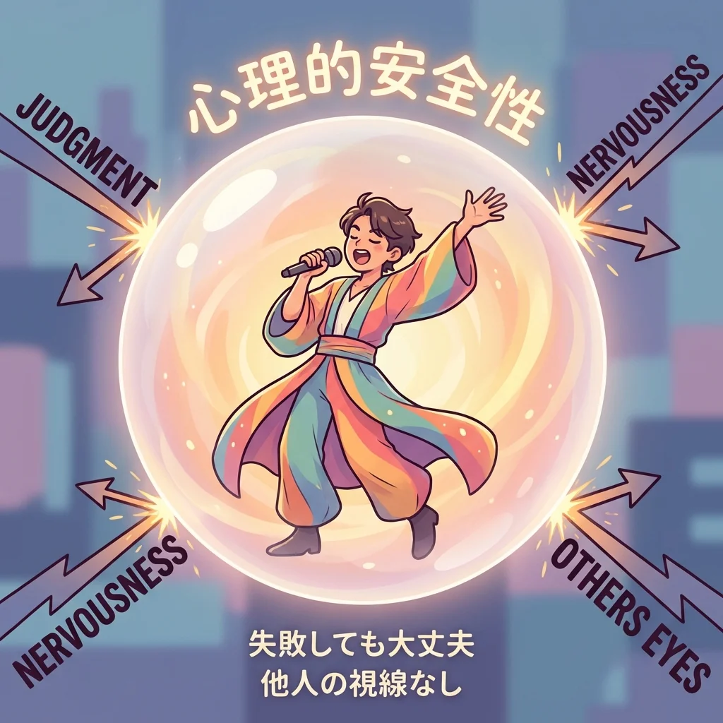 マンツーマンレッスンにおける心理的安全性（サウンドプルーフバブル）