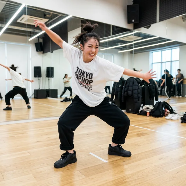 ナユタス新宿西口校のダンスレッスン風景