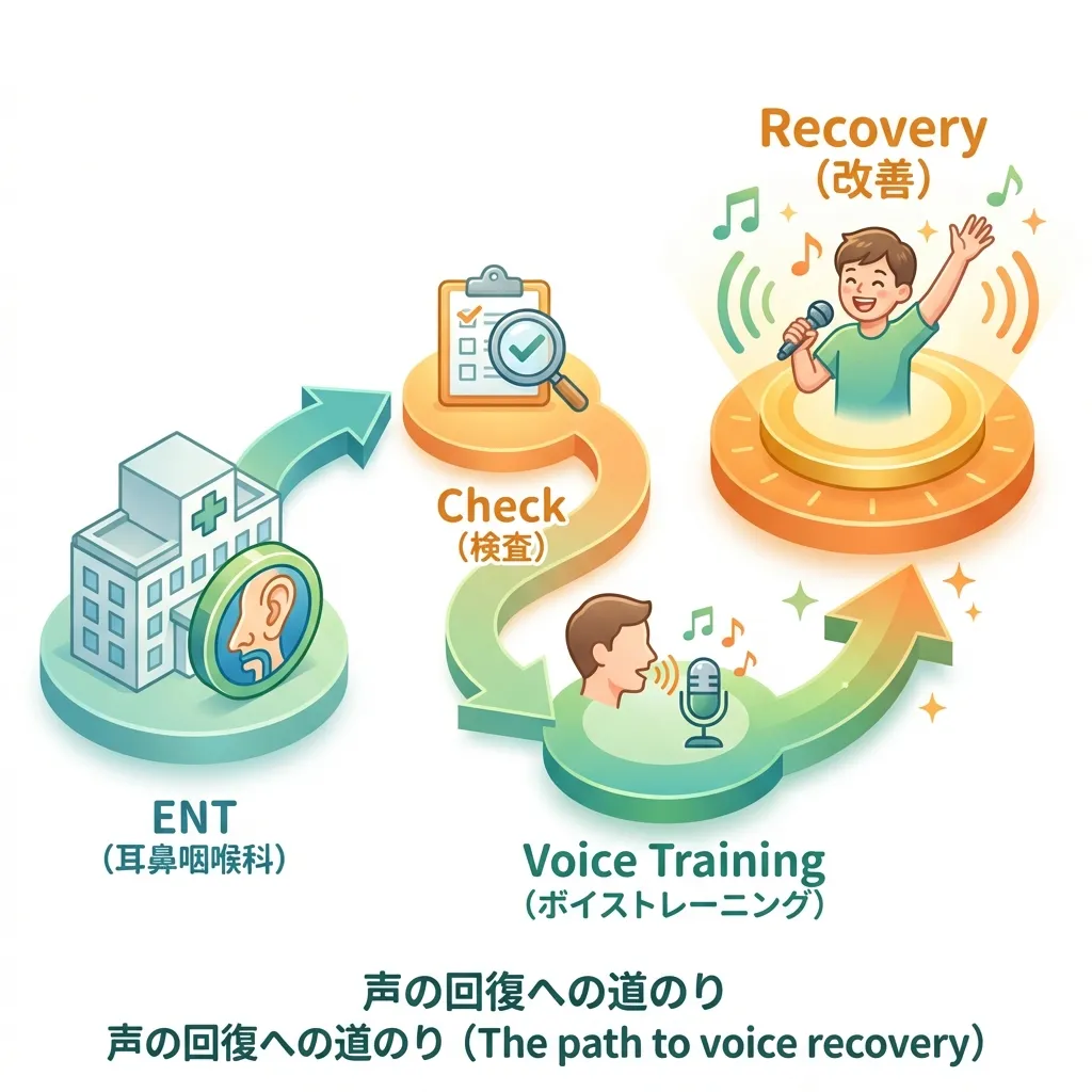 声の回復までのロードマップ